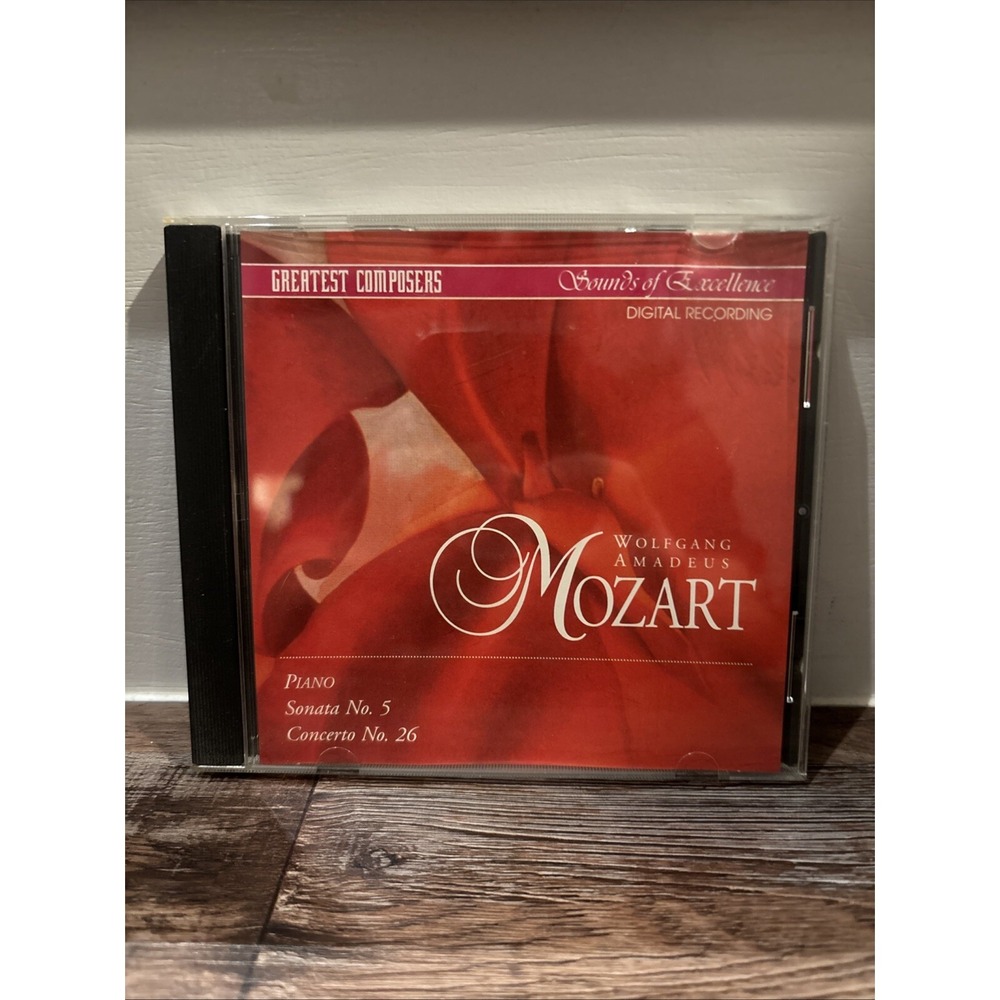 Greatest Composers Sounds Of Excellence Wolfgang Amadeus Mozart CD